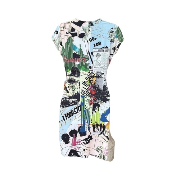 ETOILE DU MONDE faux wrap dress in size 1, never worn - Picture 4 of 14